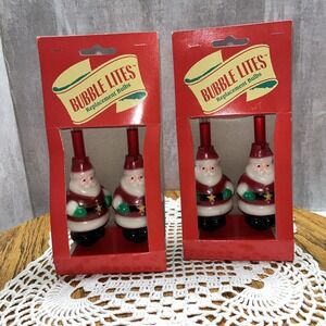 LOT OF 2 sets CHRISTMAS SANTA Lights Midwest Of cannon Falls Replacement